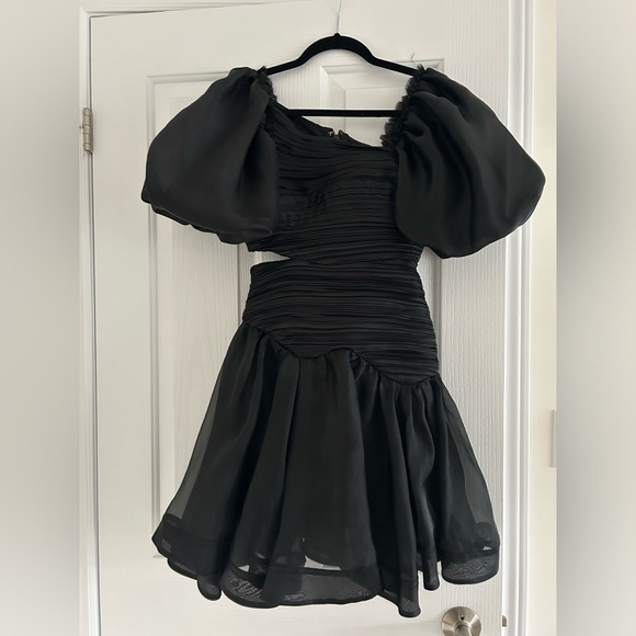 AJE Joan puff sleeve mini dress - Picture 4 of 8